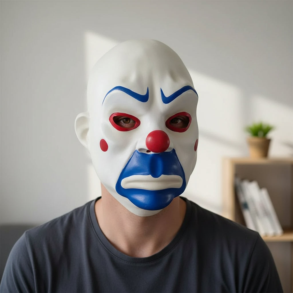 Halloween Maske Clown Design Gruseliges Kostüm - Image 2