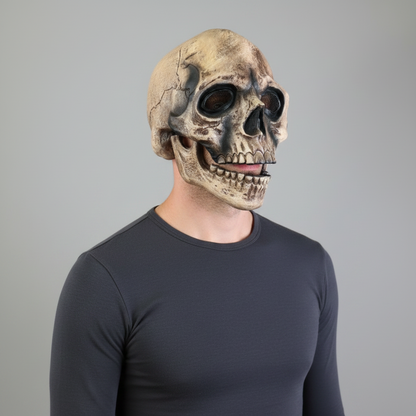 Halloween Maske Schädelmaske Kostüm Maske Gruselige Details - Image 1