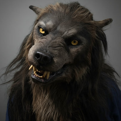 Halloween Maske Wolf Realistisches Design - Image 1