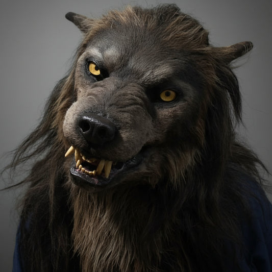 Halloween Maske Wolf Realistisches Design - Image 1