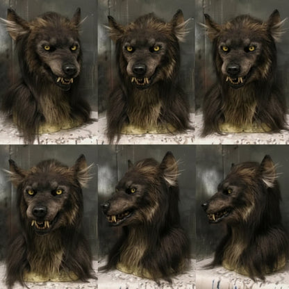 Halloween Maske Wolf Realistisches Design - Image 2