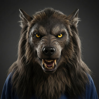 Halloween Maske Wolf Realistisches Design - Image 3