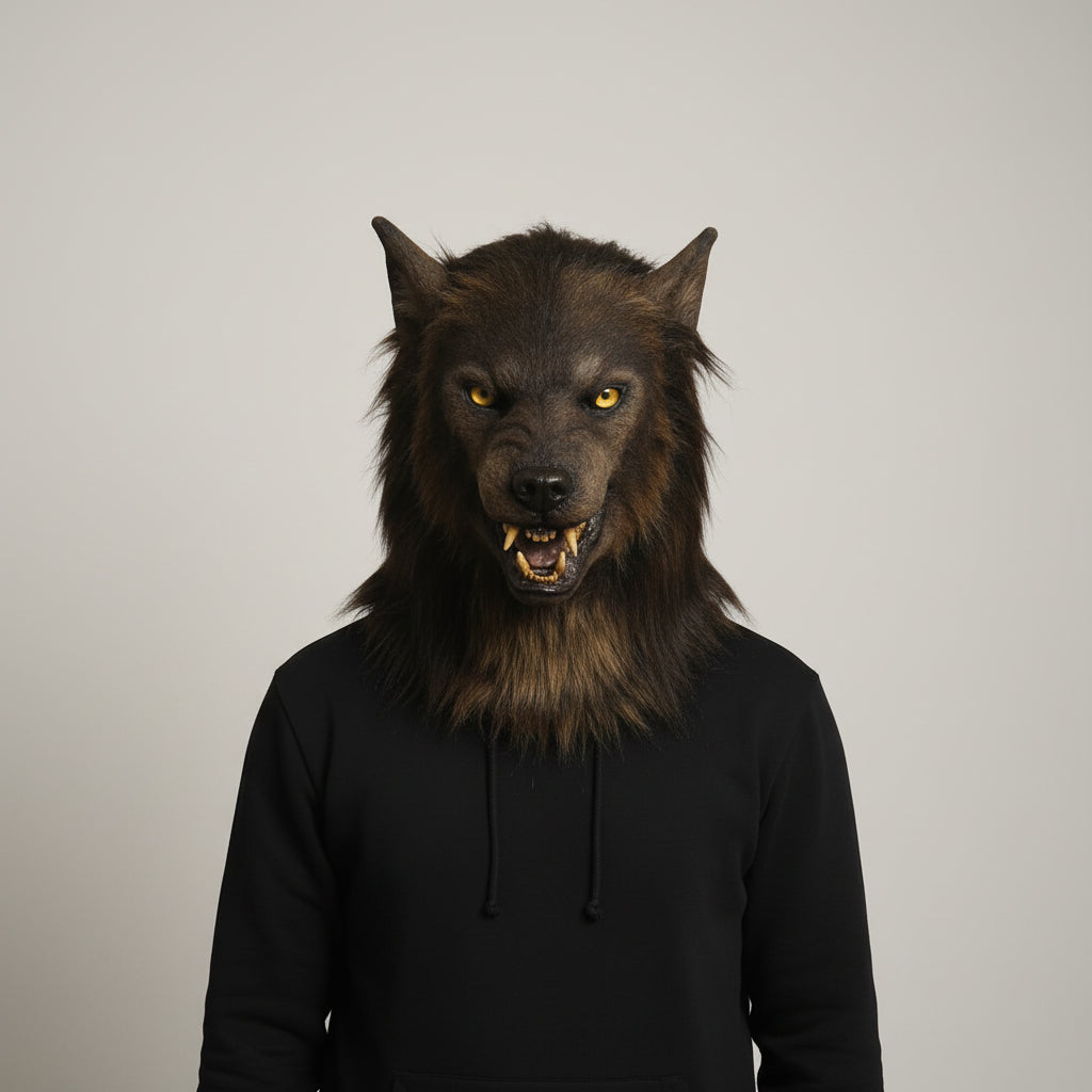 Halloween Maske Wolf Realistisches Design - Image 4