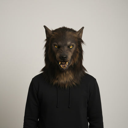 Halloween Maske Wolf Realistisches Design - Image 4