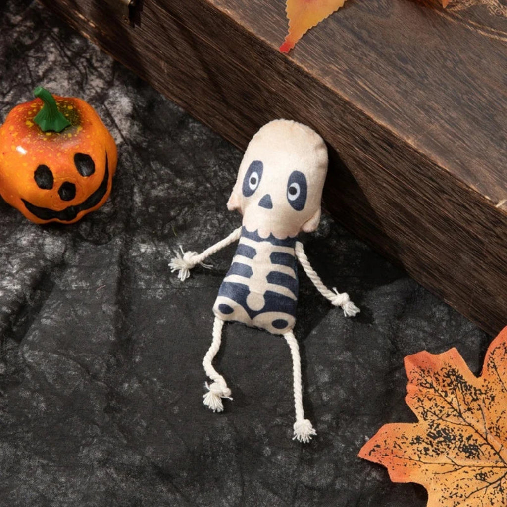 Halloween Spielzeug Skelett Geist Kürbis Haustierspielzeug - Image 1