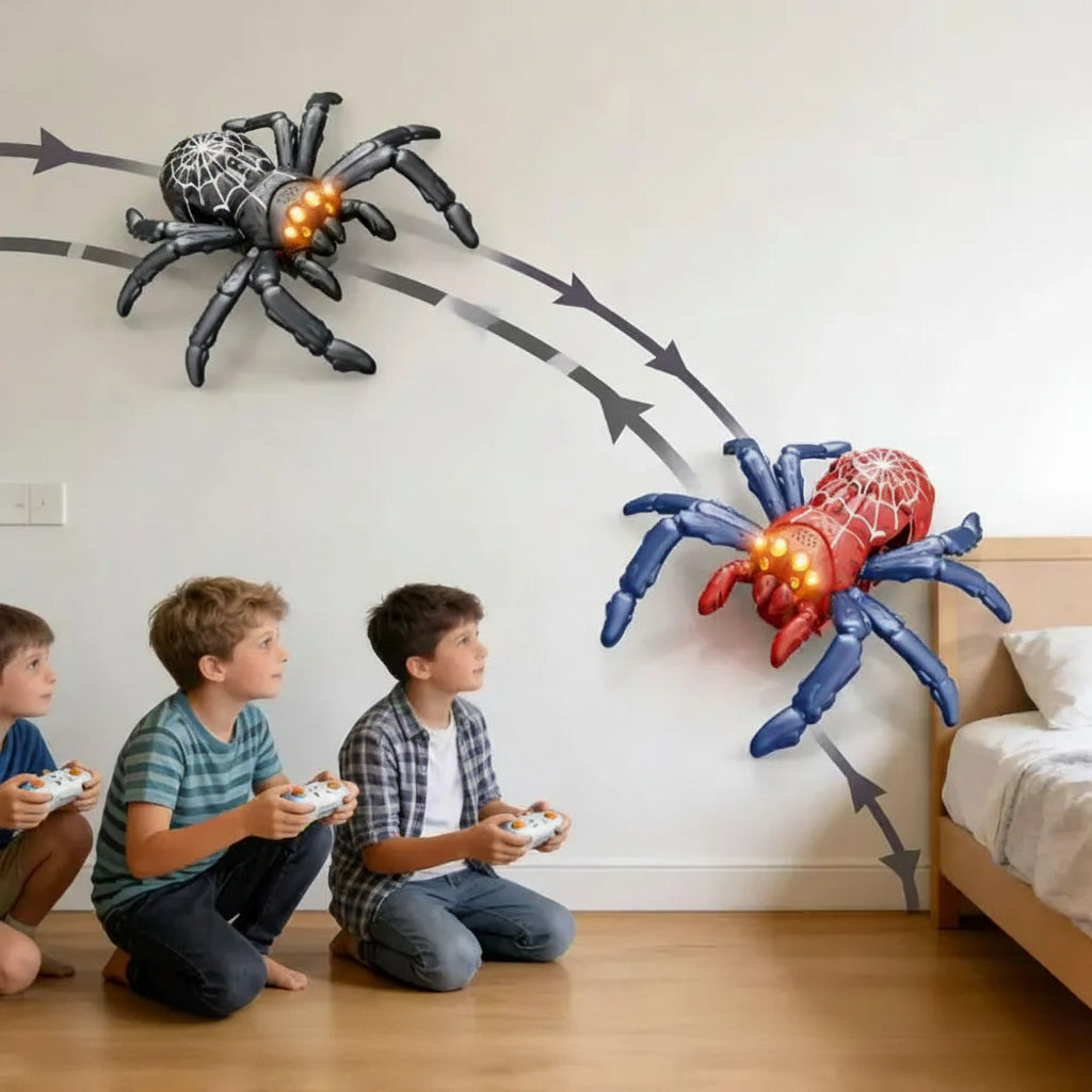 Halloween Spielzeug Wandkletternde Spinne Ferngesteuert - Image 2