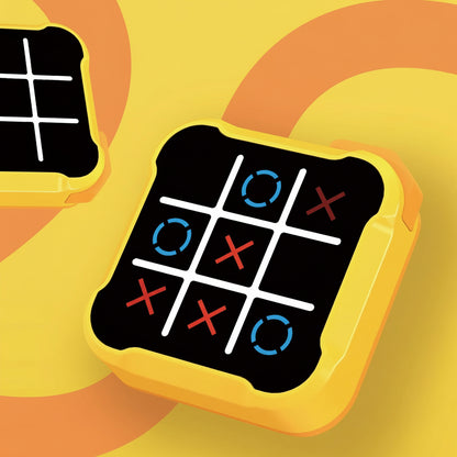 Classic Handheld Tic Tac Toe Game Console