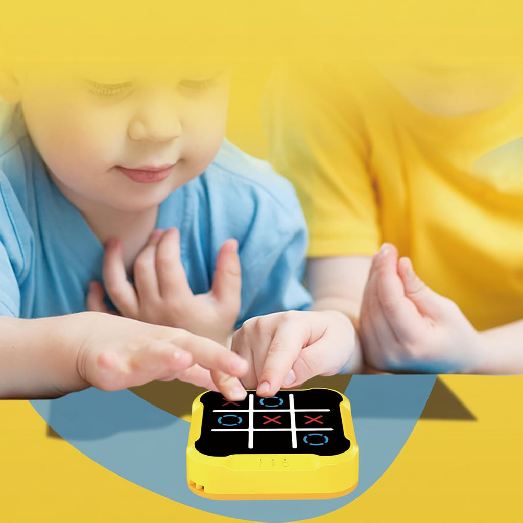 Classic Handheld Tic Tac Toe Game Console