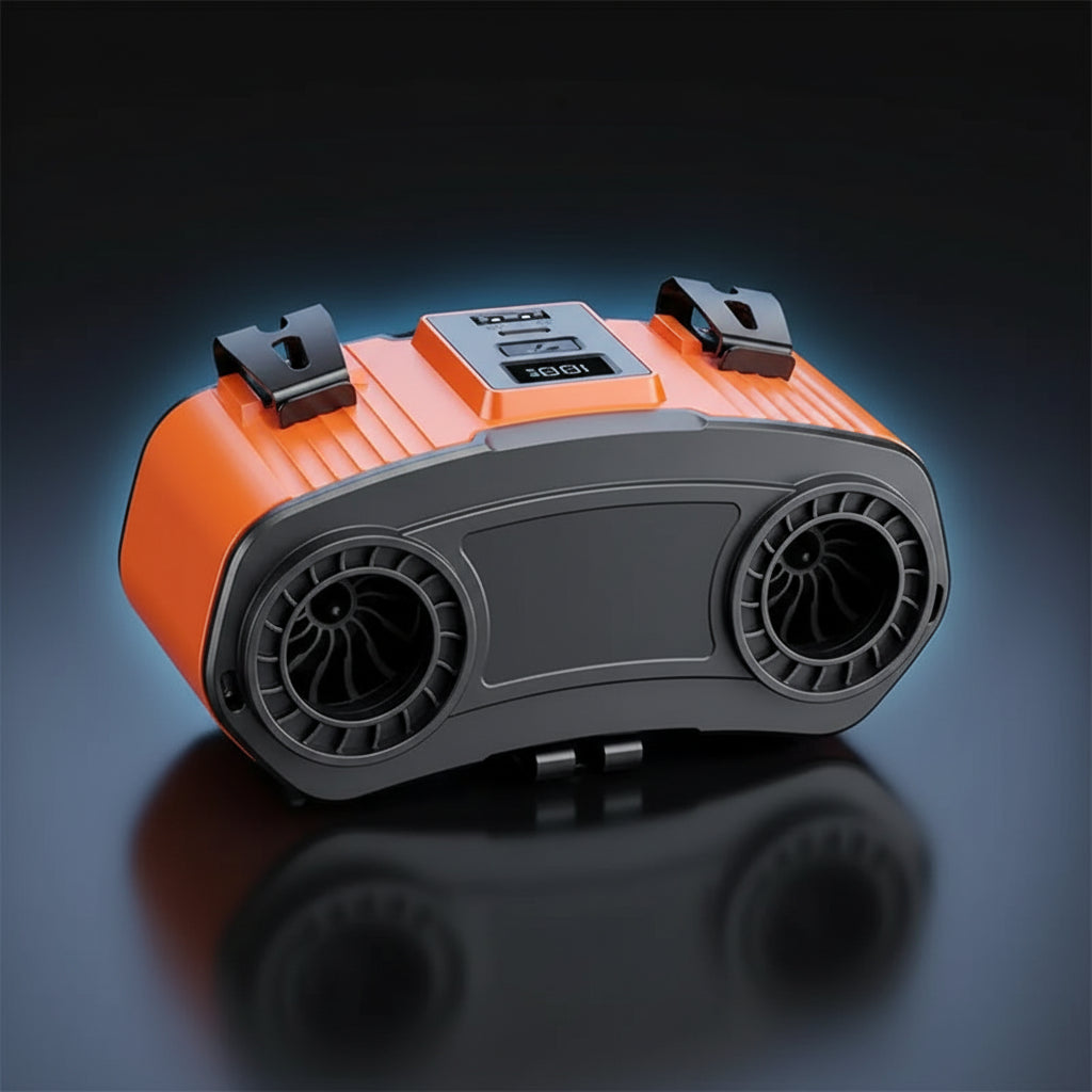 Handheld Fan Cooling Portable Dual USB Fan