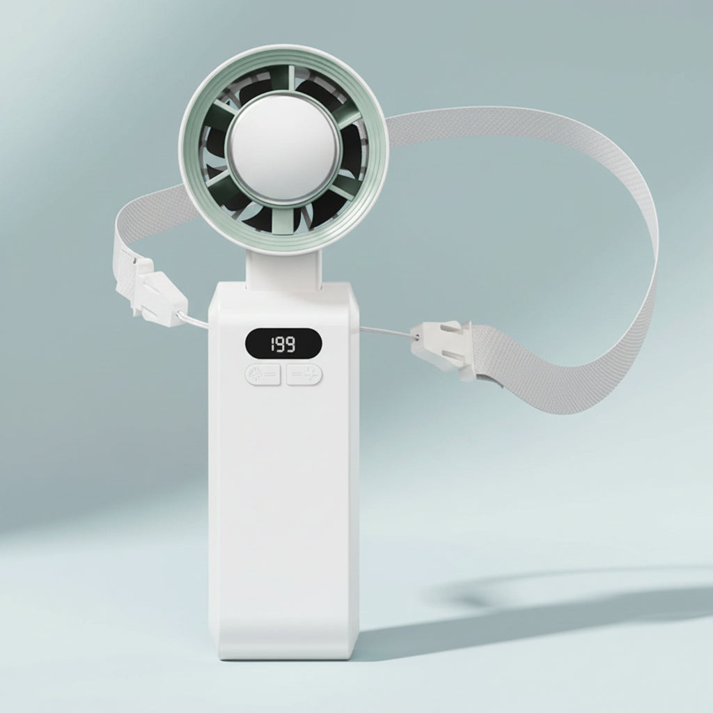 Handventilator Tragbar Mini USB Wiederaufladbar Kühlung - Image 4
