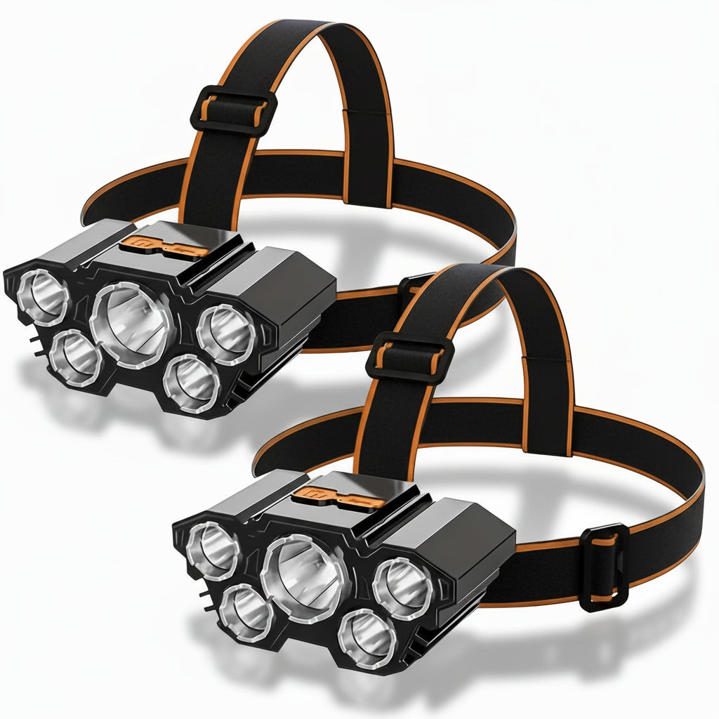 Lampe Frontale LED Outdoor Haut Rendement Randonnée