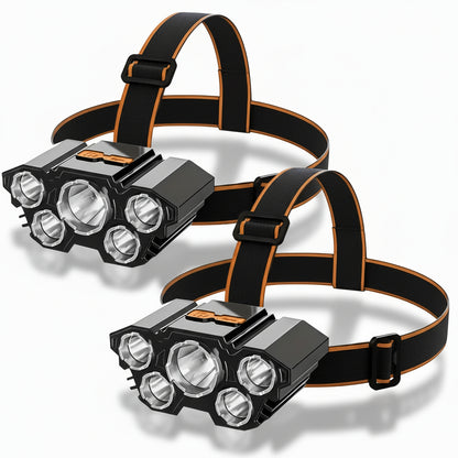 Lampe Frontale LED Outdoor Haut Rendement Randonnée