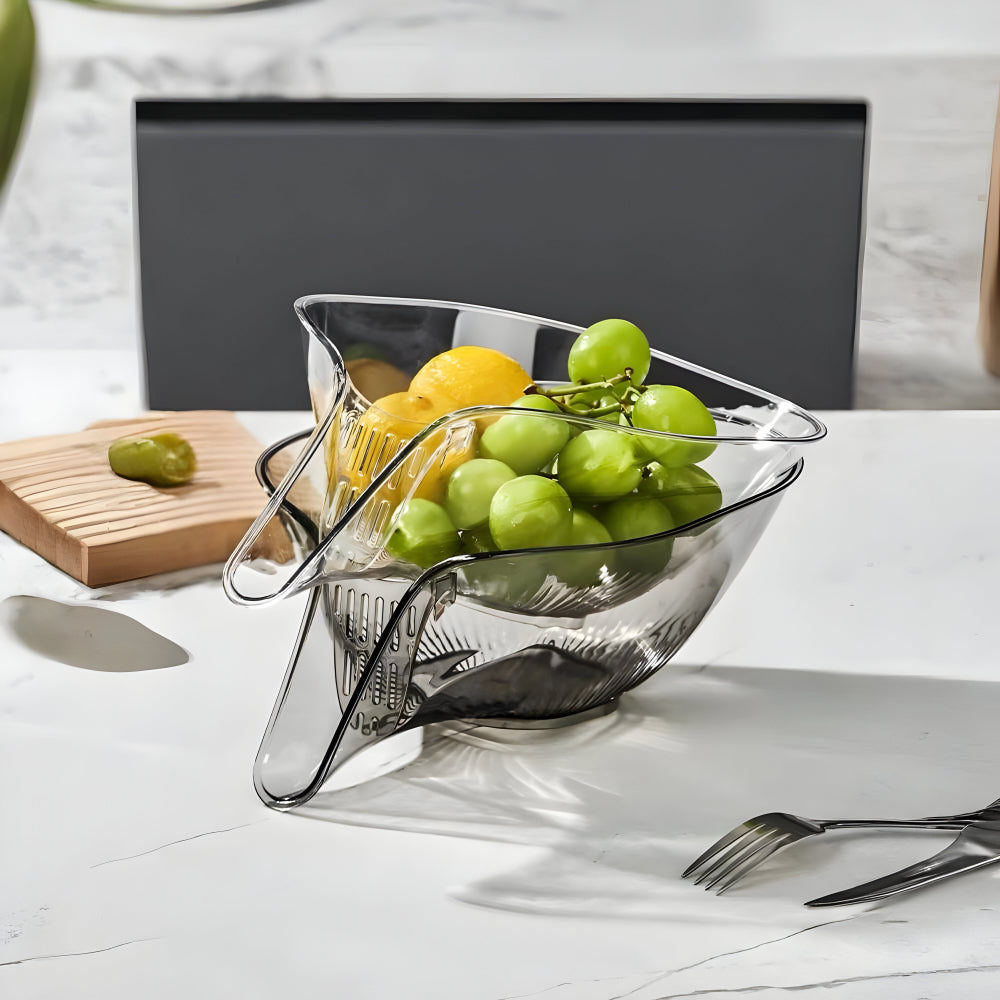 Küchensieb Kunststoff Multifunktional Abtropfschale