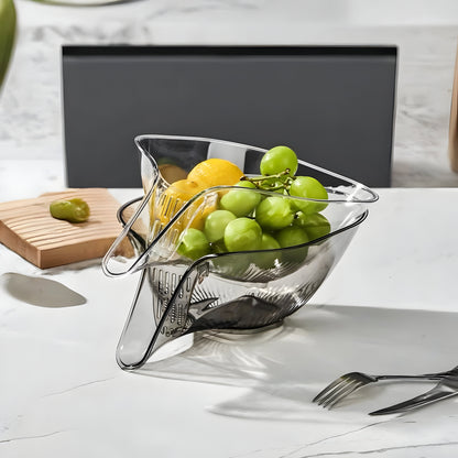 Küchensieb Kunststoff Multifunktional Abtropfschale