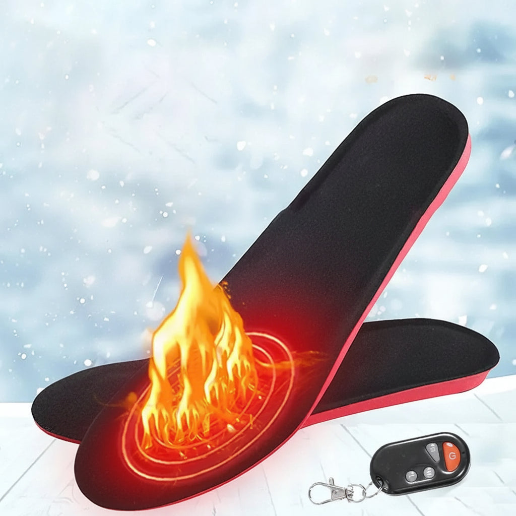 Beheizbare Einlegesohlen WarmStep Pro | Wiederaufladbar mit Fernbedienung | 3 Heizstufen | Zuschneidbar | Elektrische Fußwärmer für Winter & Outdoor - Image 3