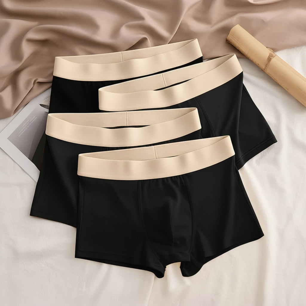 Herren Boxershorts Klassische Passform Elastisch Bequem - Image 9