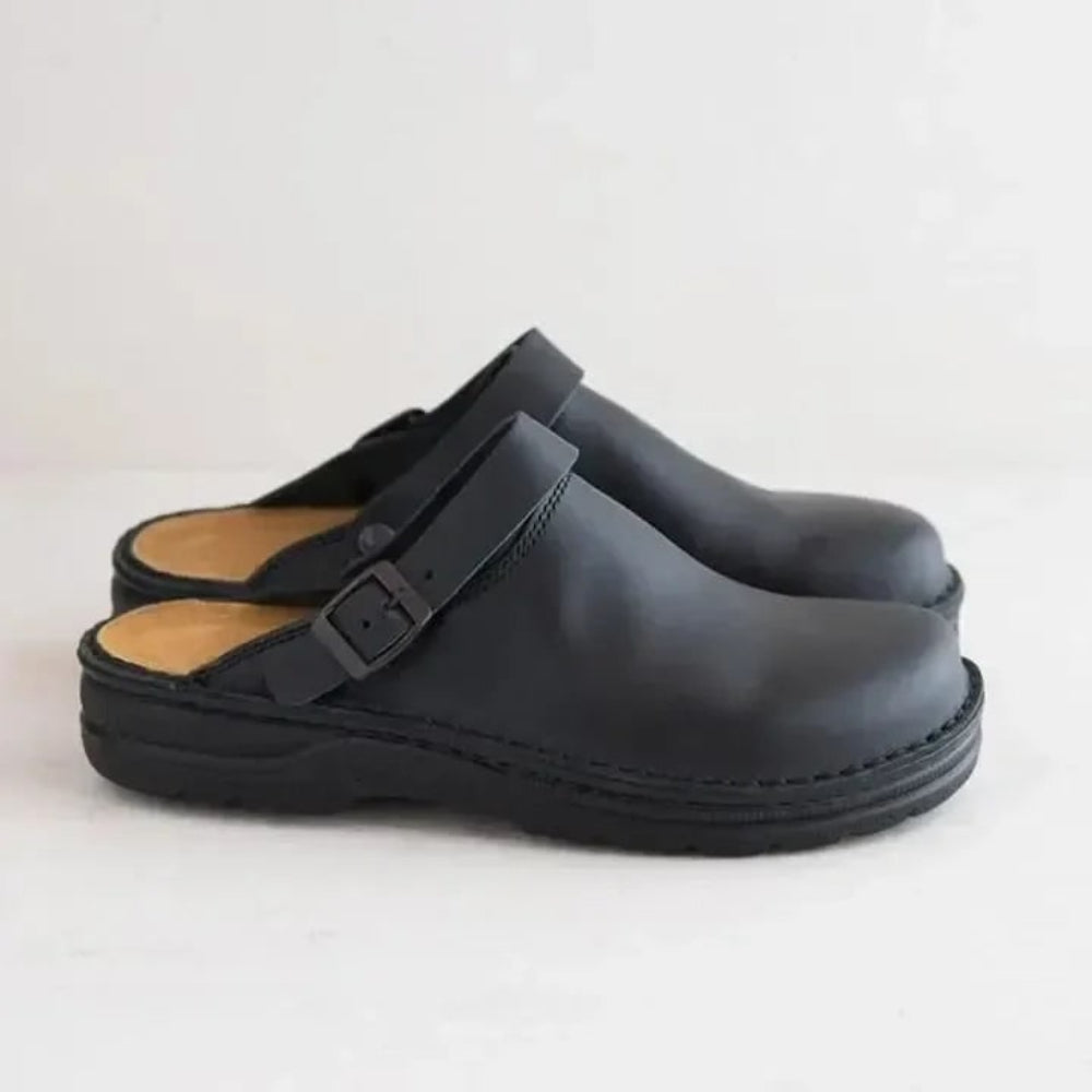 Herren Clogs Schnallenriemen Freizeitschuhe - Image 8