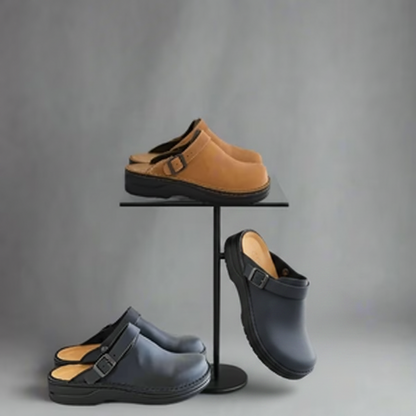 Herren Clogs Schnallenriemen Freizeitschuhe - Image 9