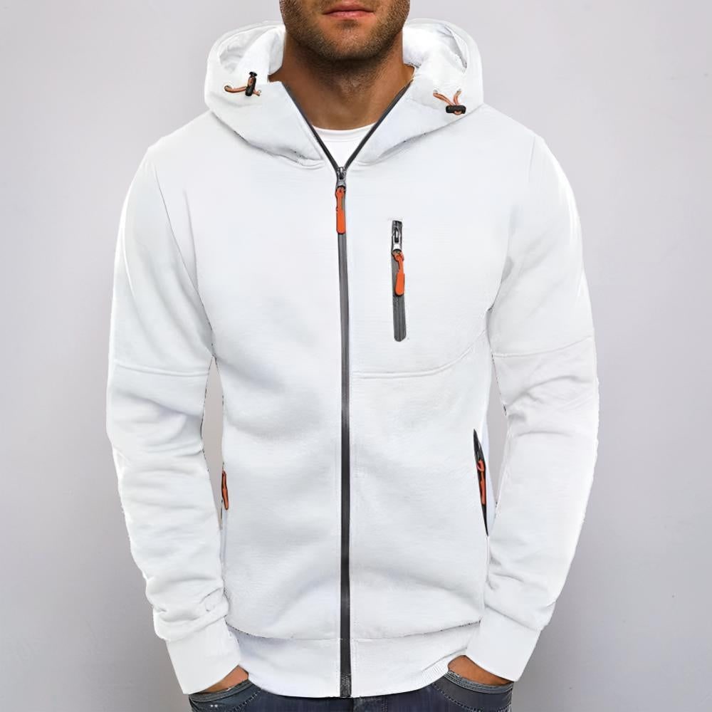 Herren Kapuzenjacke Zip-up Hoodie Herren Sweatshirt Kapuze - Image 7