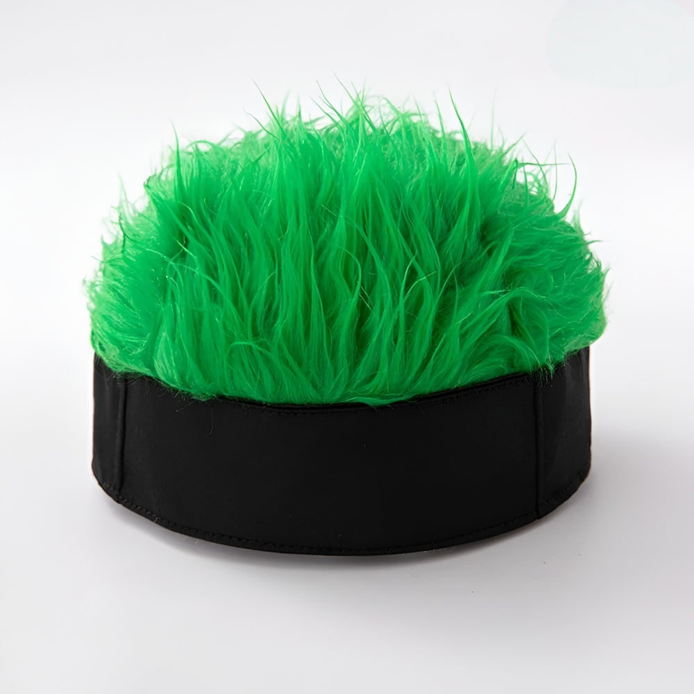 Herren Perücke Wig Mütze Kostüm Perücke Schwarz - Image 12
