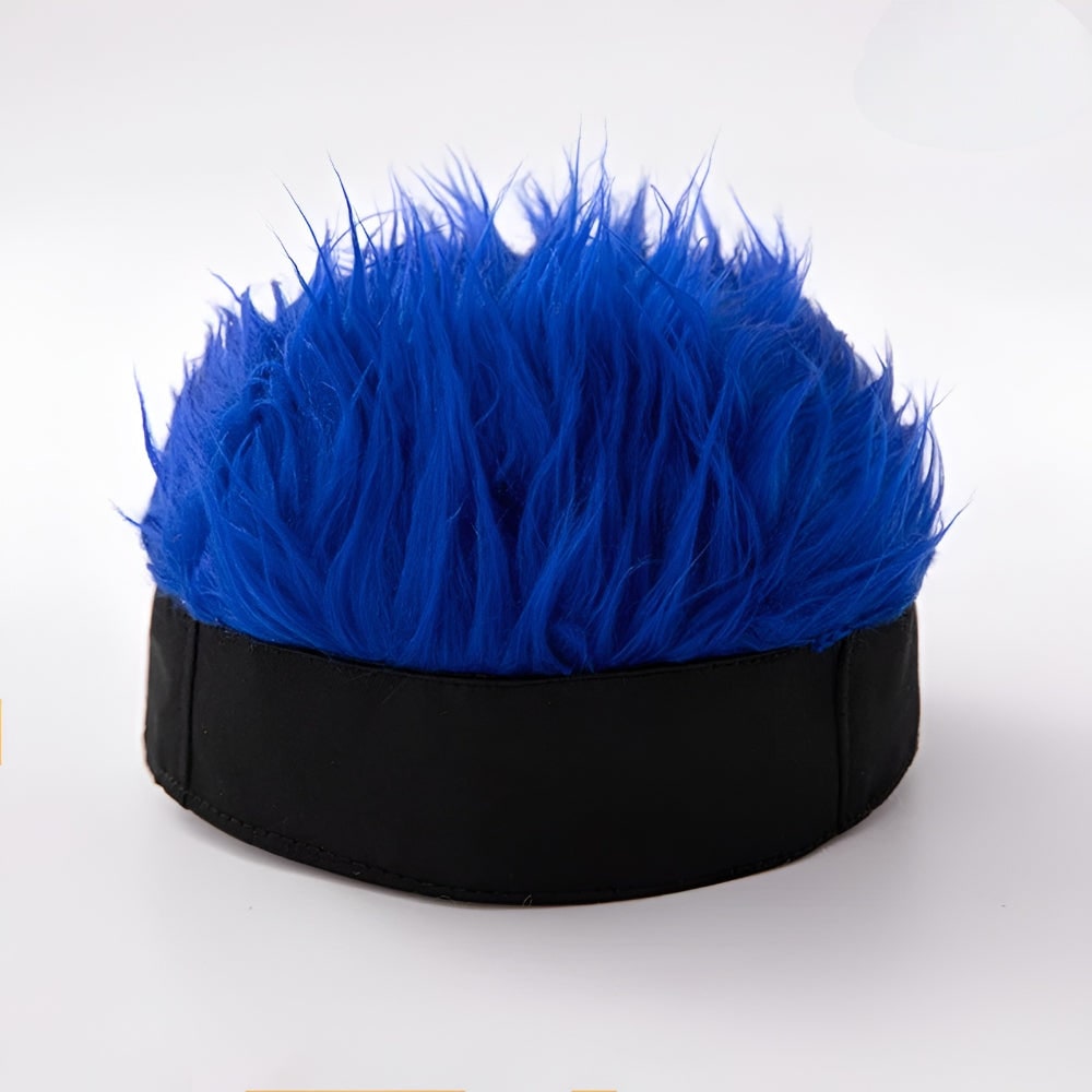Herren Perücke Wig Mütze Kostüm Perücke Schwarz - Image 13