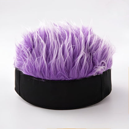 Herren Perücke Wig Mütze Kostüm Perücke Schwarz - Image 9