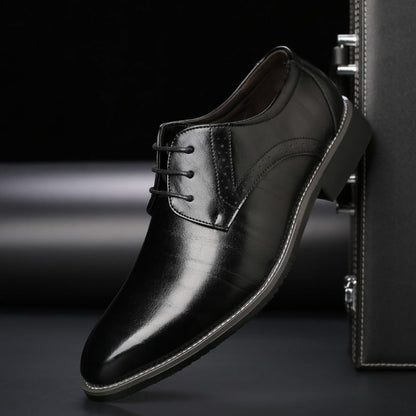 Herren Veterschoenen Brogue Schuhe Klassische Schnürer - Image 1