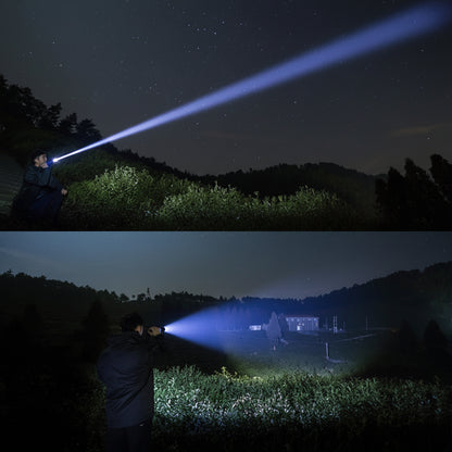High Lumen LED Rechargeable Flashlight Outdoor Light