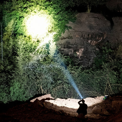 Hiking Headlamp Outdoor Strong Light Hikes