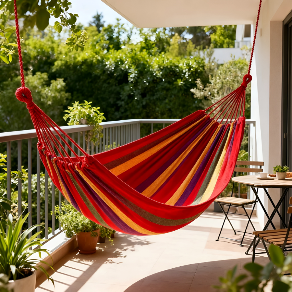 Hängematte Outdoor Garten Entspannendes Hängebett - Image 2