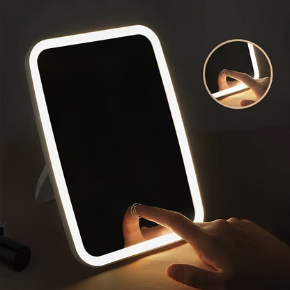 LED Schminkspiegel Modern Tragbar Touch