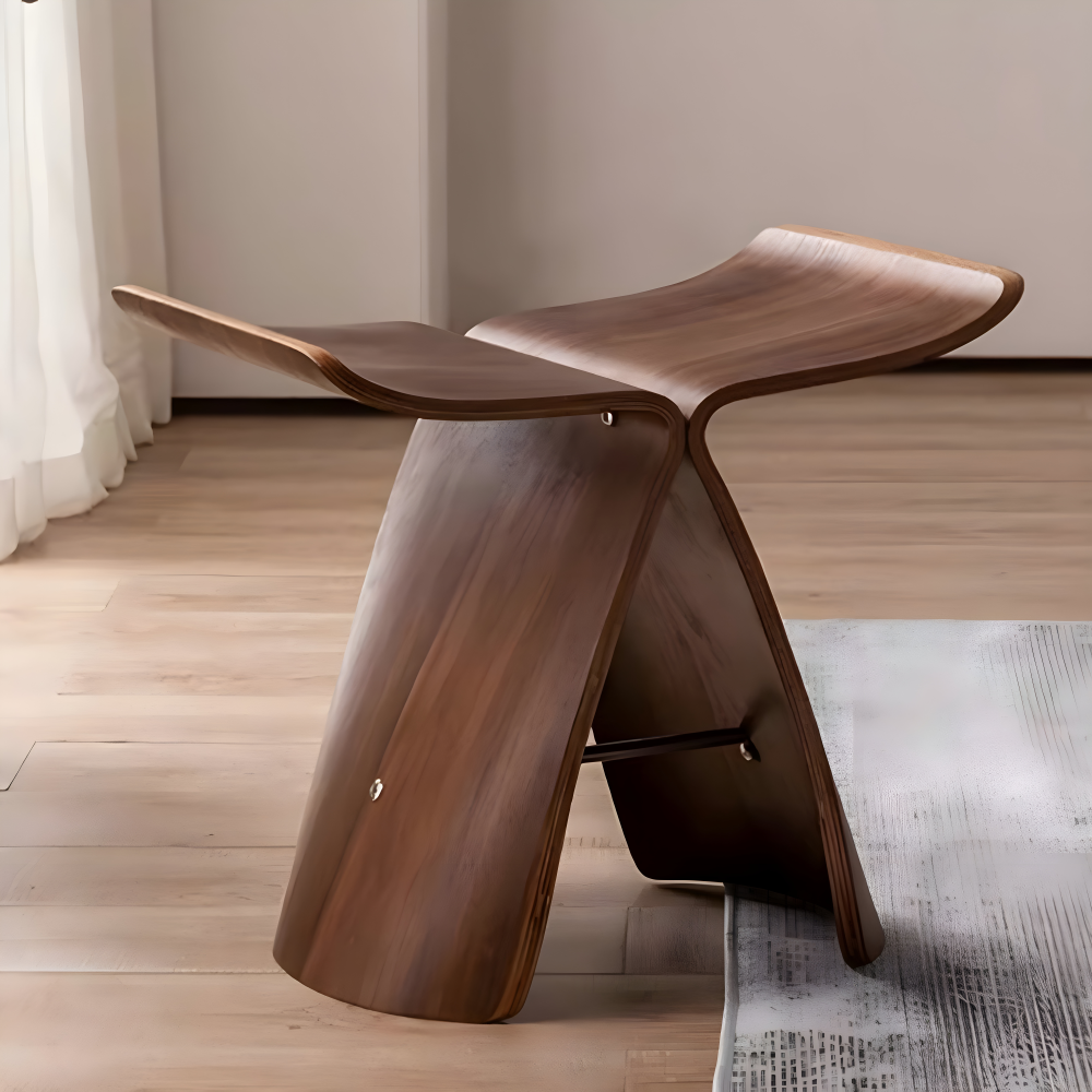 Holzhocker Design Hocker Moderne Hocker Design Möbel Wohnraum - Image 3