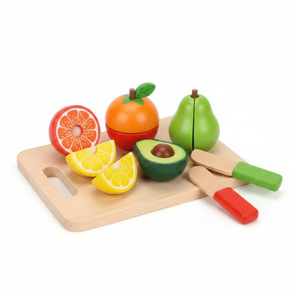 Holzobst Set Kinderspielzeug - Image 2