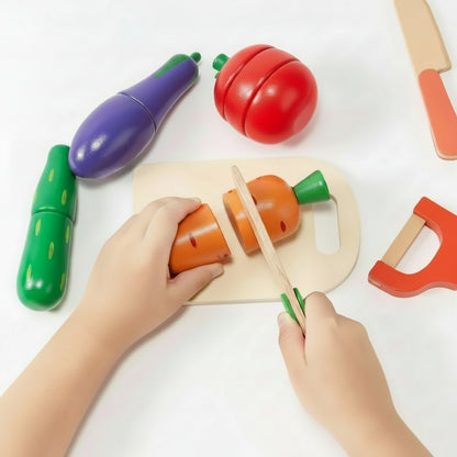 Holzobst Set Kinderspielzeug - Image 4