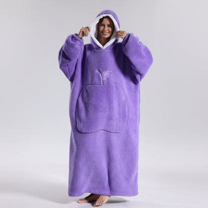 Hoodie Blanket Cozy Blanket with Hood Comfortable Moments