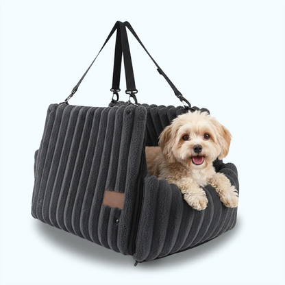 Hundeautositz Sitzerhöhung Reisegurt Mesh Abdeckung - Image 7