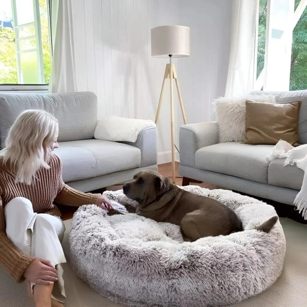 Hundebett Kissen Beruhigendes Design - Image 3