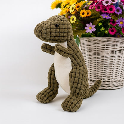 Hundespielzeug Plüsch Dinosaurier Quietschspaß - Image 6