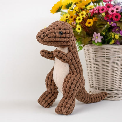 Hundespielzeug Plüsch Dinosaurier Quietschspaß - Image 7