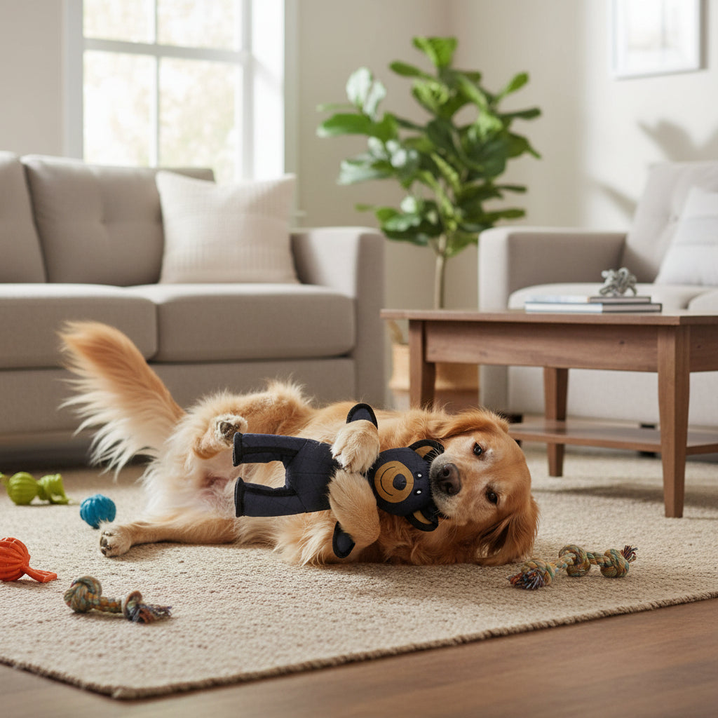 Hundespielzeug Plüschbär Interaktiv Spielen - Image 6