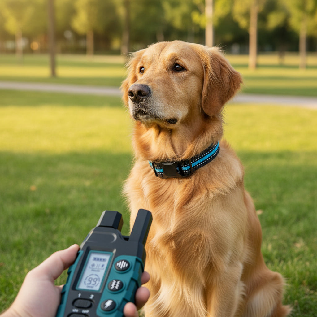 Hundetrainingshalsband Elektronisches Fernbedienung Training - Image 6
