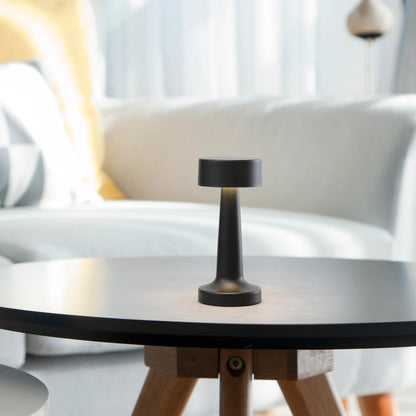 Tischlampe Gold Metall LED Dimmbar Modern