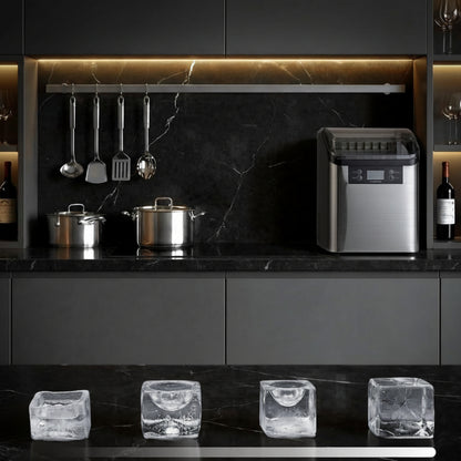 Machine À Glaçons Compacte Rapide Appareil Cuisine