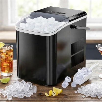 Macchina Ghiaccio Portatile Compatta Veloce Da Tavolo Cucina