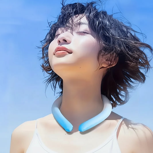 Ventilador Cuello Portátil Efecto Frío