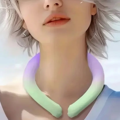 Ventilador Cuello Portátil Efecto Frío