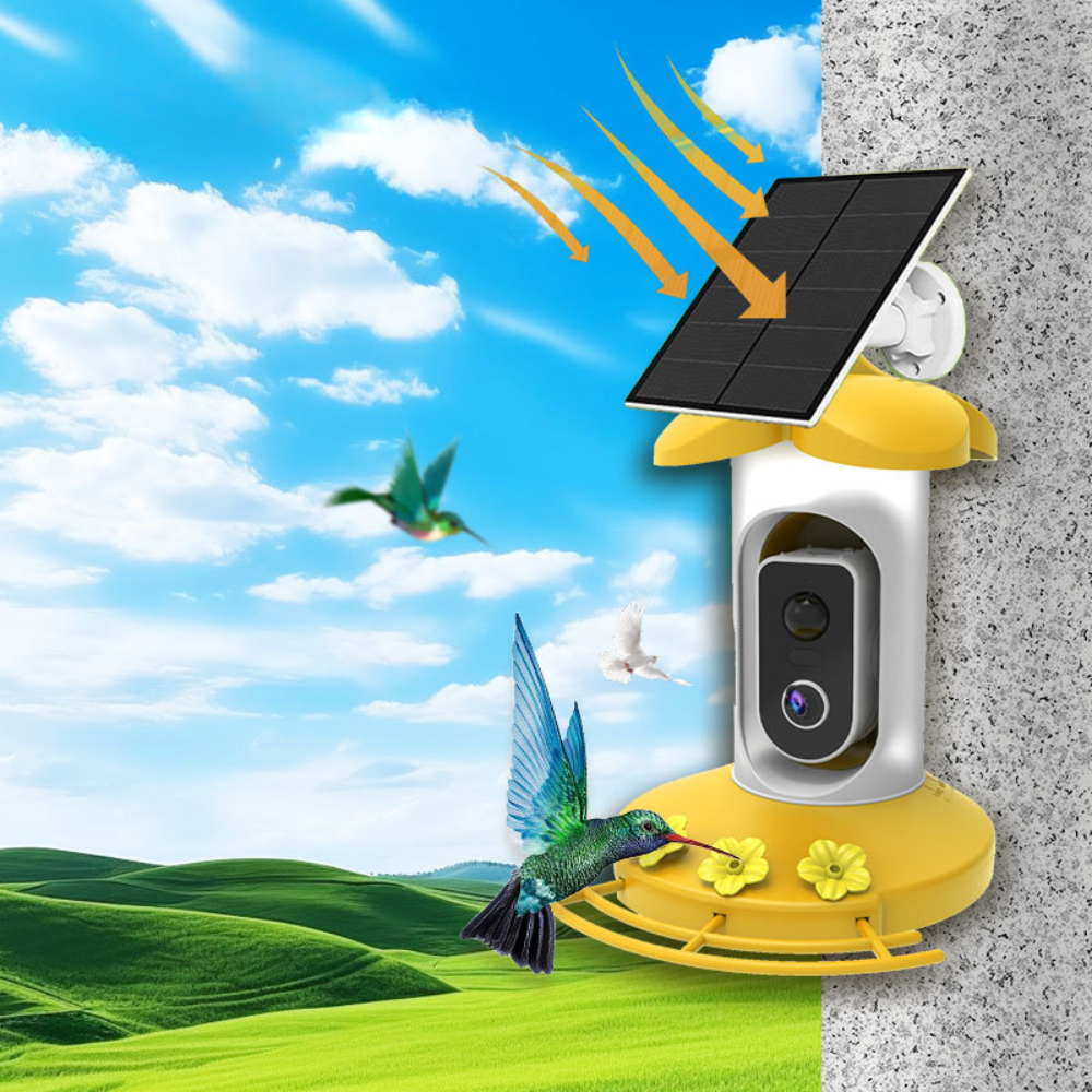 Vogelhaus Kamera Solar WLAN Vogelbeobachtung