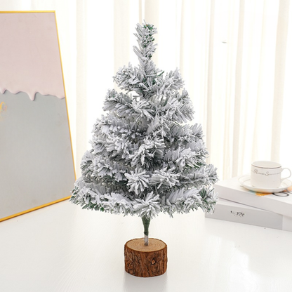 Weihnachtsbaum Künstlich Schnee Bedeckt PVC Tannenbaum Dekoration
