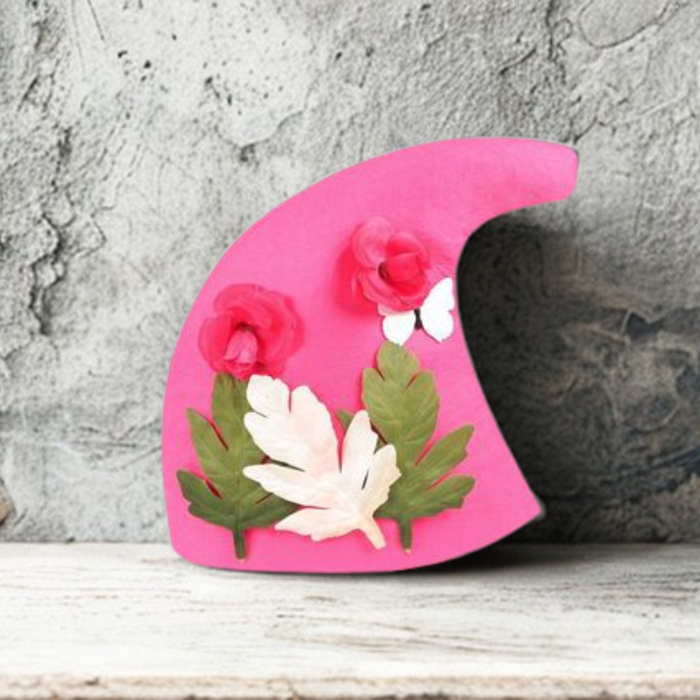 Handgefertigter Filz Hexenhut