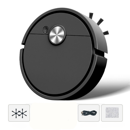 Vacuum Robot with Mopping Function Compact Quiet 3-in-1 Cleaning